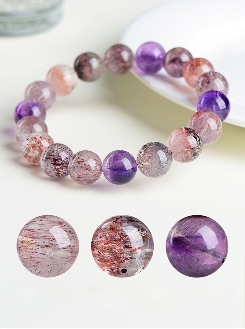 "Prismatic Starlight · Super Seven Crystal Guardian Bracelet: Awaken the Inner Mysterious Energy"