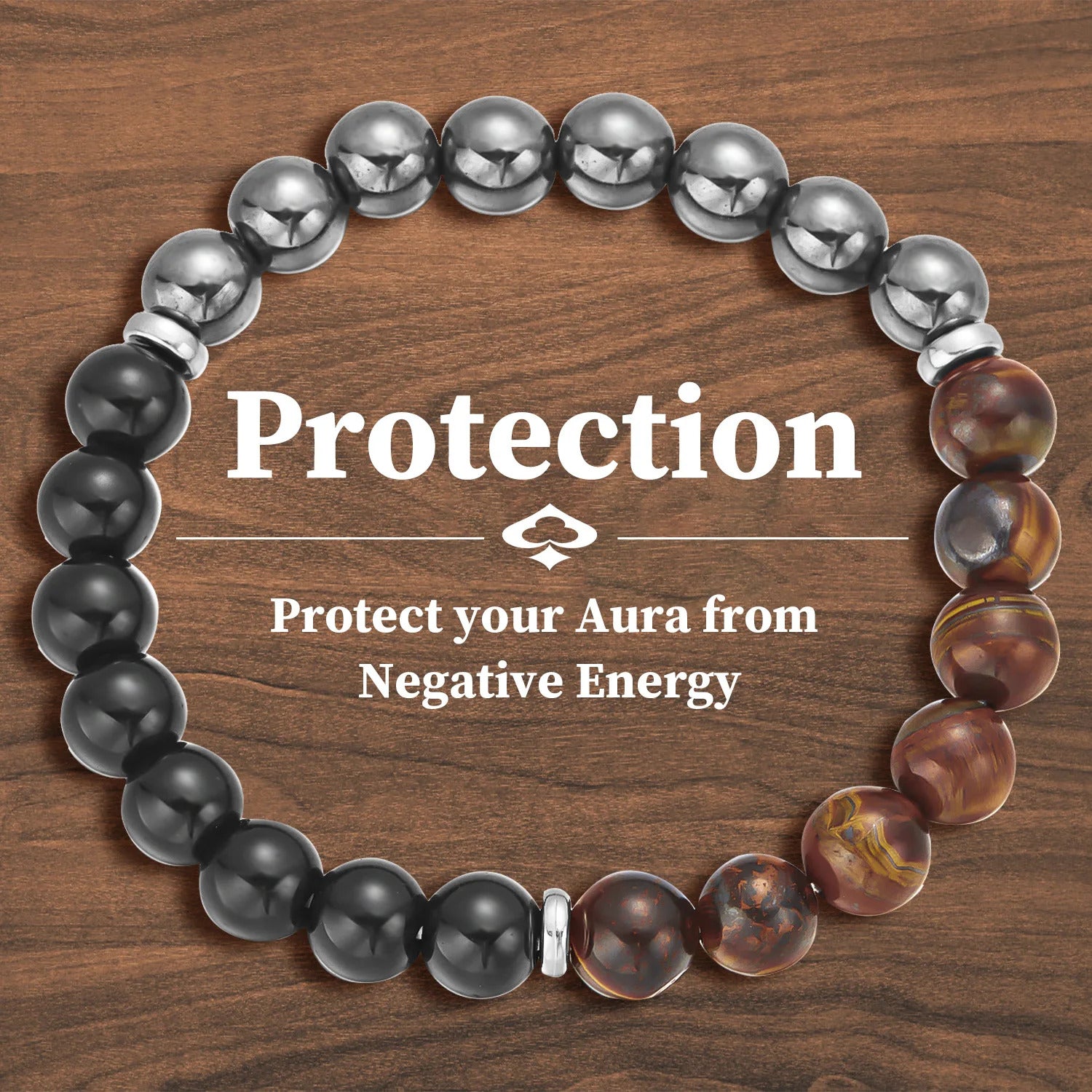 Natural Stone Symbolic Bracelets Women Men Good Luck Energy Protection 7 Chakra Meditation Bracelet Friendship Jewelry Gift