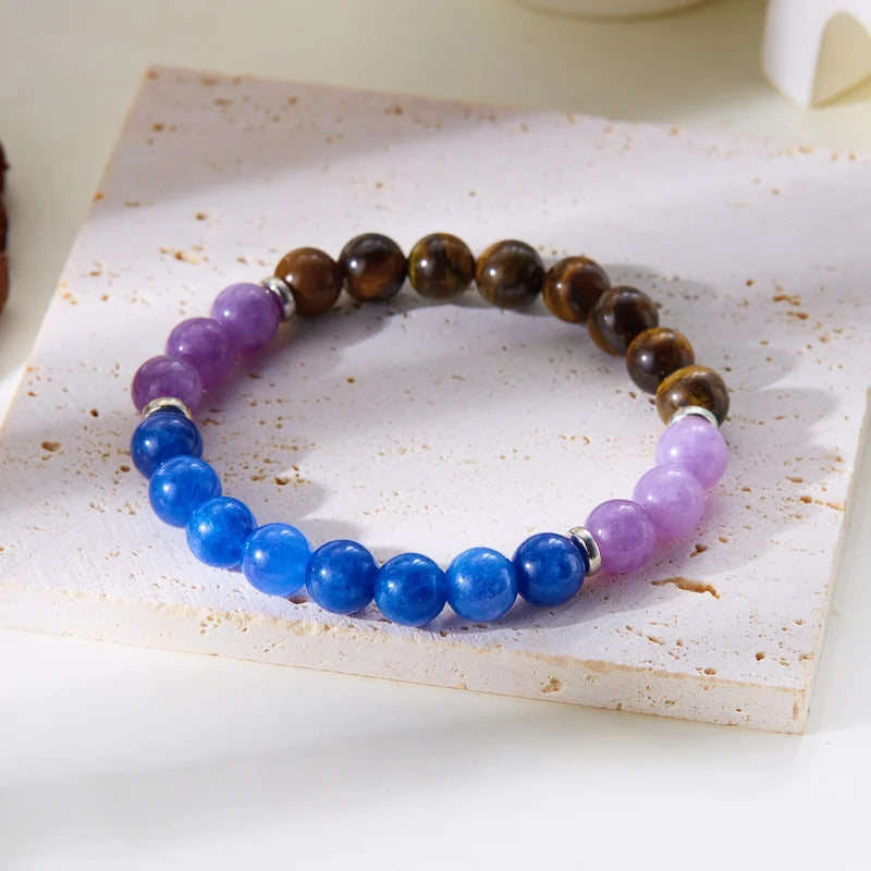 Natural Stone Symbolic Bracelets Women Men Good Luck Energy Protection 7 Chakra Meditation Bracelet Friendship Jewelry Gift