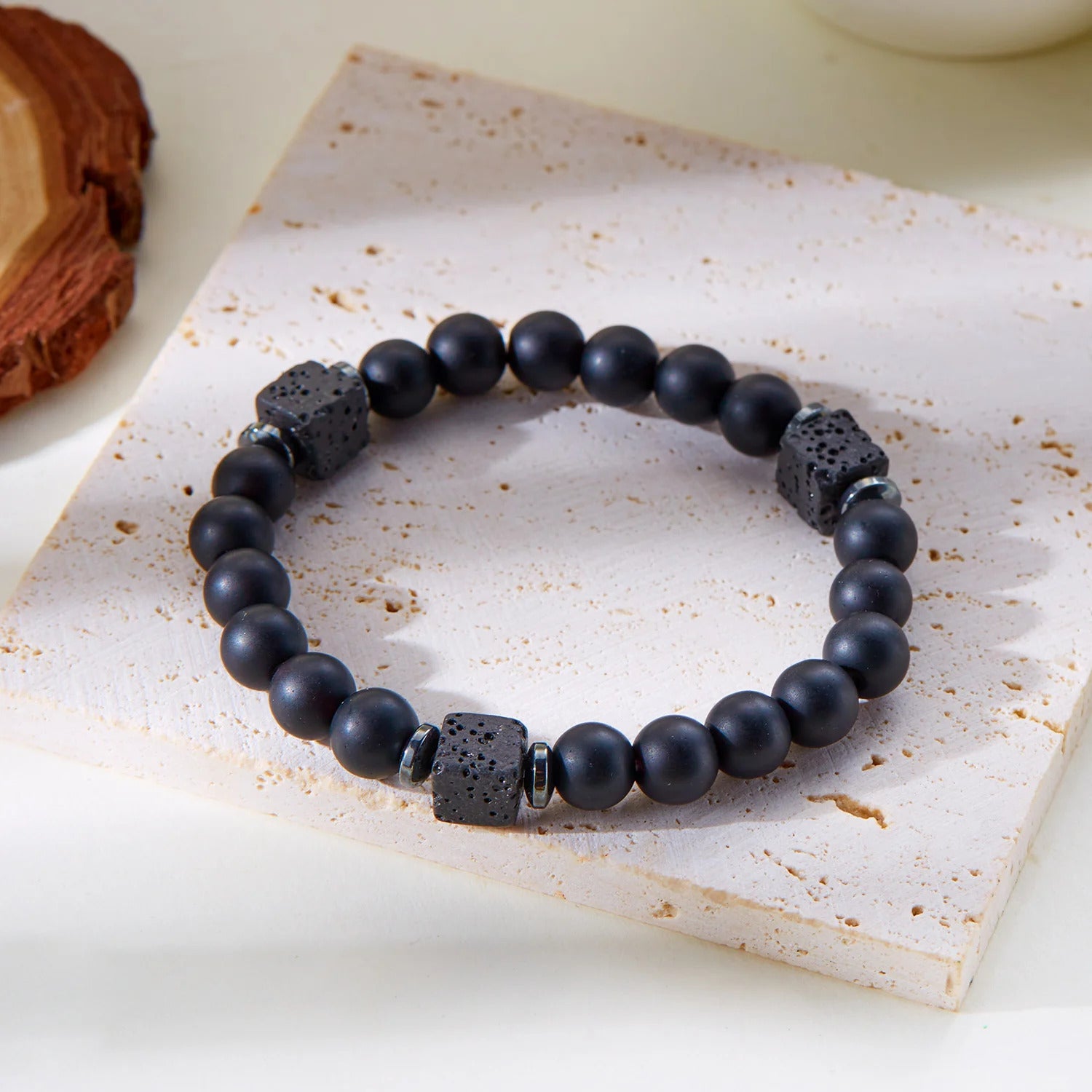 Natural Stone Symbolic Bracelets Women Men Good Luck Energy Protection 7 Chakra Meditation Bracelet Friendship Jewelry Gift