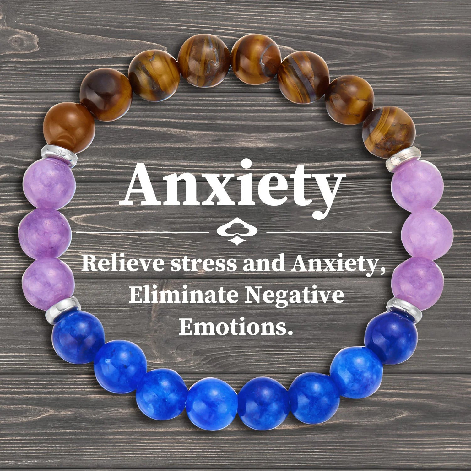 Natural Stone Symbolic Bracelets Women Men Good Luck Energy Protection 7 Chakra Meditation Bracelet Friendship Jewelry Gift