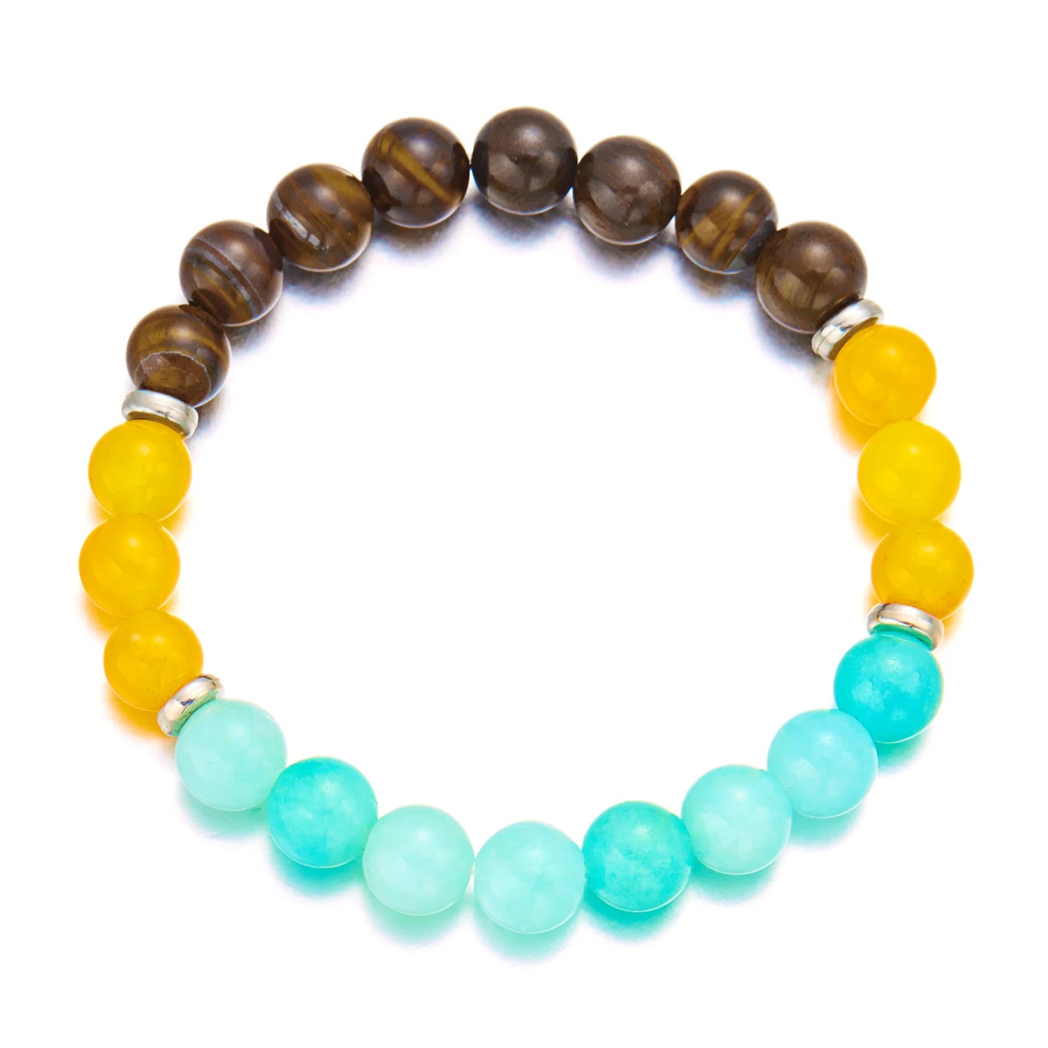 Natural Stone Symbolic Bracelets Women Men Good Luck Energy Protection 7 Chakra Meditation Bracelet Friendship Jewelry Gift